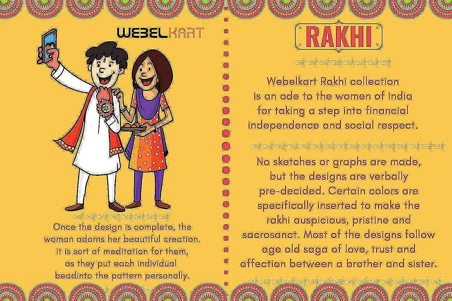 Amazon.com: Riddhika Ventures Brother Rakhi with Greeting Card | Rakhi  Thread | Rakhi Gifts for Brother, Sister, Bhaiya, Bhabhi for Indian Rakhi  Raksha Bandhan Festival (Set of 2) (K2K3): Clothing, Shoes & Jewelry